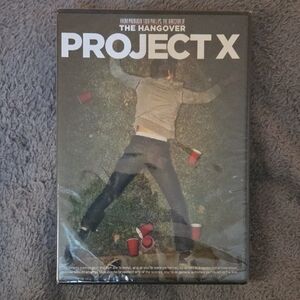 Warner Bros. Project X DVD - Black and Red Cover
